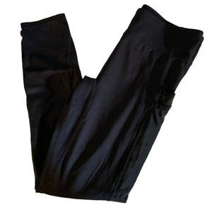 3/$10    Fabletics Black Pocketed Leggings Motion365 Size Medium GUC #7968